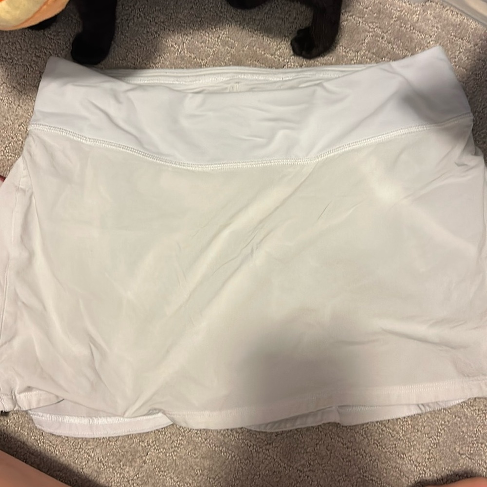 White Lululemon Skort